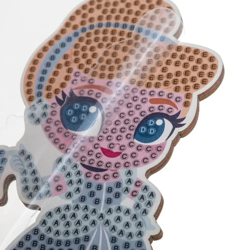 Набір для творчості зі стразами "Попелюшка" Crystal Art CAFGR-DNY004 на підставці - фото 7