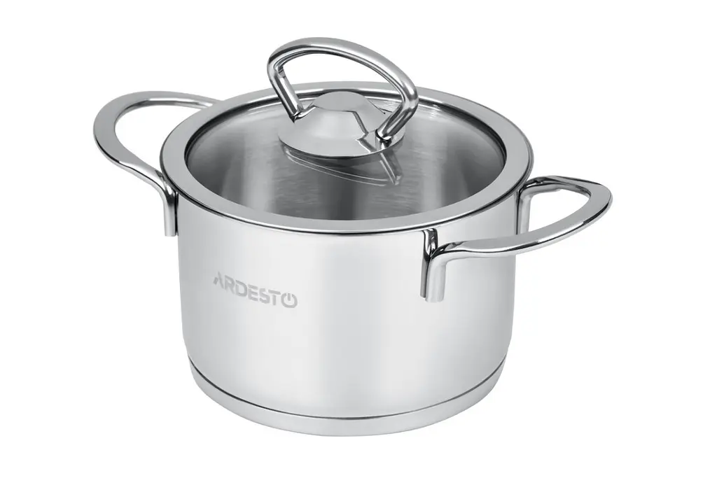 Каструля зі скляною кришкою Ardesto Luna AR-0609-S 0,9 л 12 см - фото 2