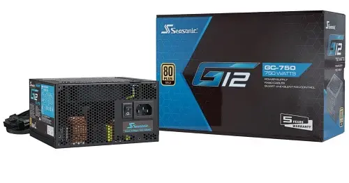 Блок живлення 750 Вт, Seasonic G12 GC, Black (G12 GC-750) - фото 3