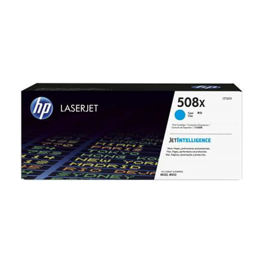 Картридж HP CLJ 508X Cyan M552dn/M553dn/n/x (CF361X)