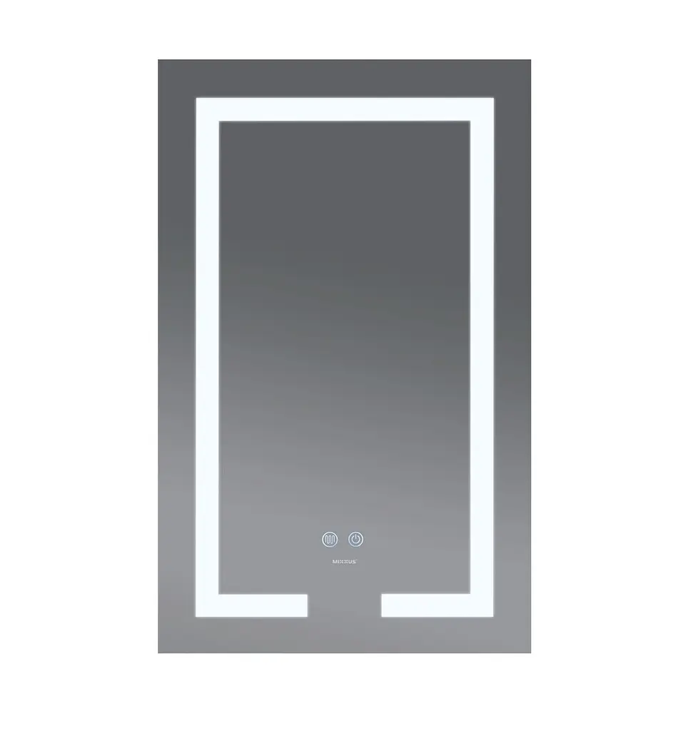 Дзеркало Mixxus Hard MR07-50x80 (LED Touch, антизапотівання, димер, регулювання яскравості) MX9992 - фото 2