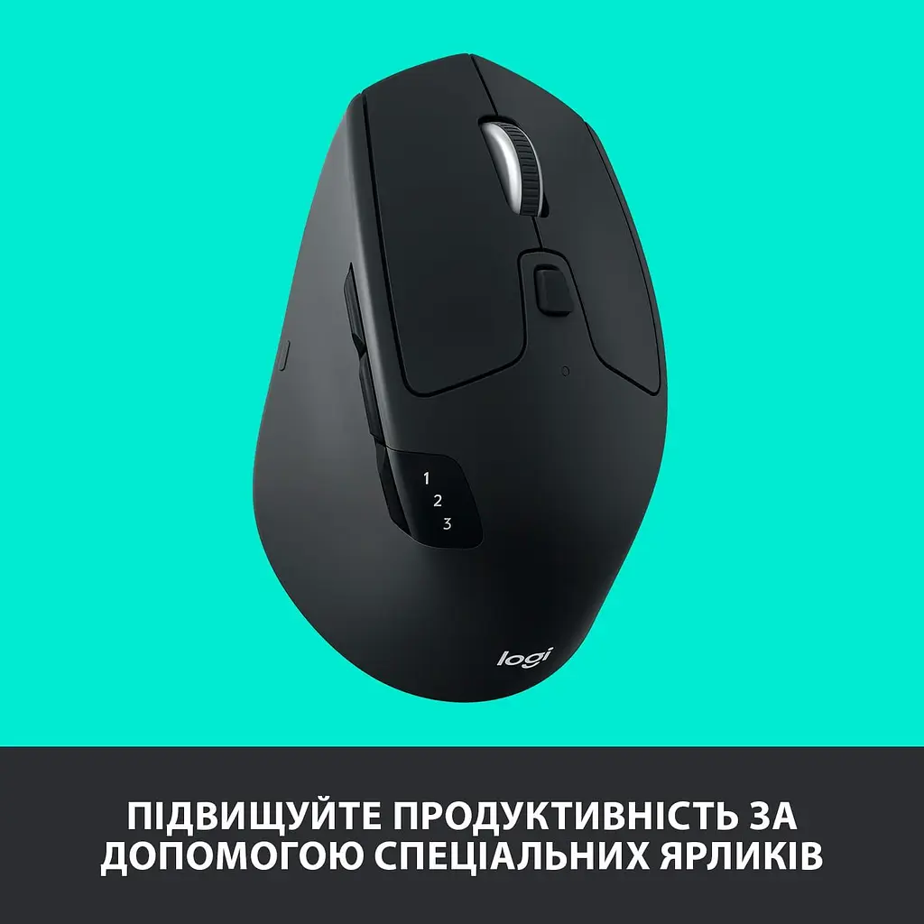 Бездротова миша Logitech M720 Triathlon Wireless/Bluetooth (910-004791) - фото 3