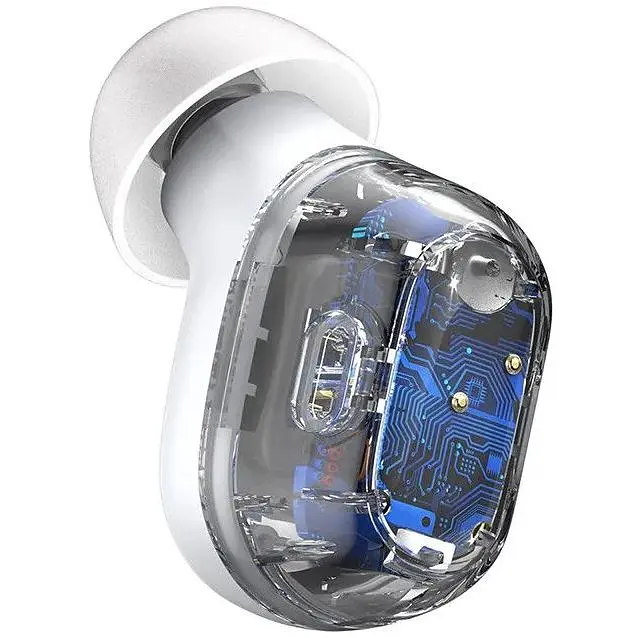 Наушники Bluetooth Baseus Encok True Wireless Earphones WM01 (NGWM01-02) белые - фото 4