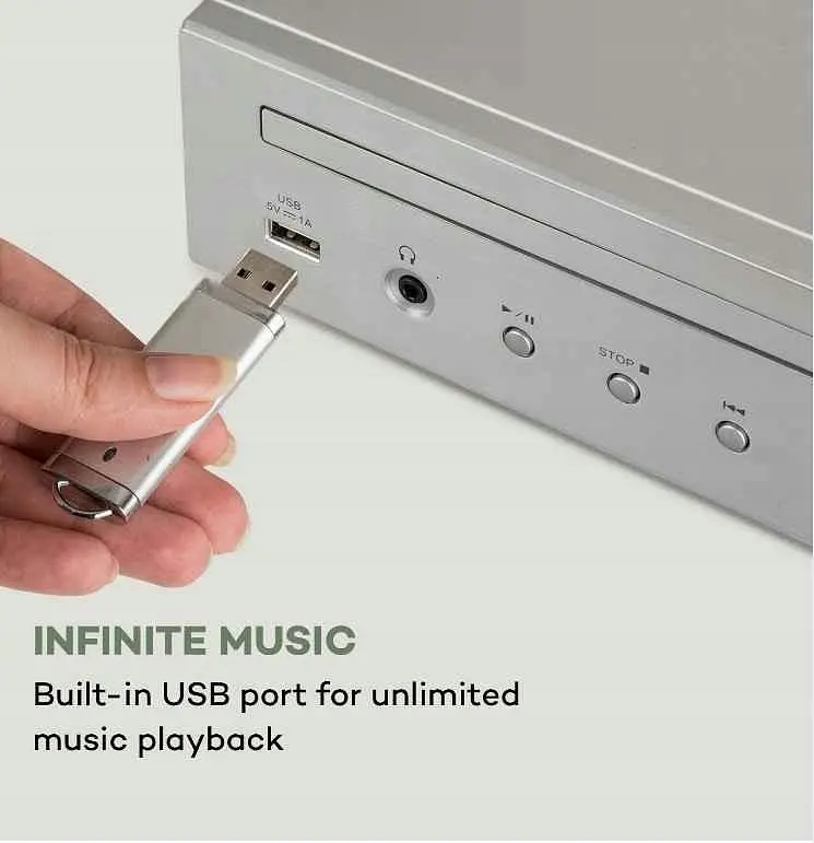 Інтернет-радіо програвач HiFi-ресивер auna iTuner CD (10032754) - фото 4