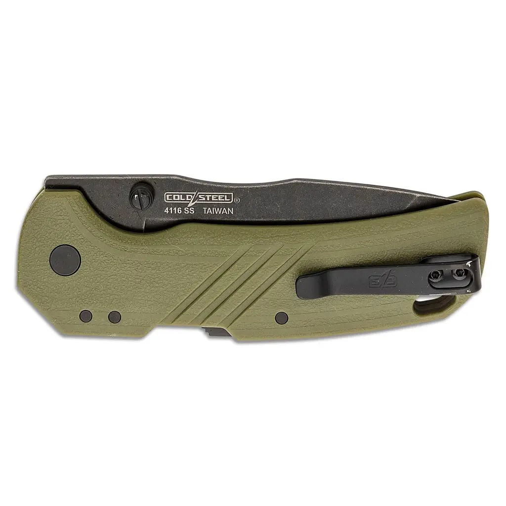 Ніж Cold Steel Engage 3" Tanto Point OD Green (блістер) (CS-FL-30DPLT-BGZ) - фото 3
