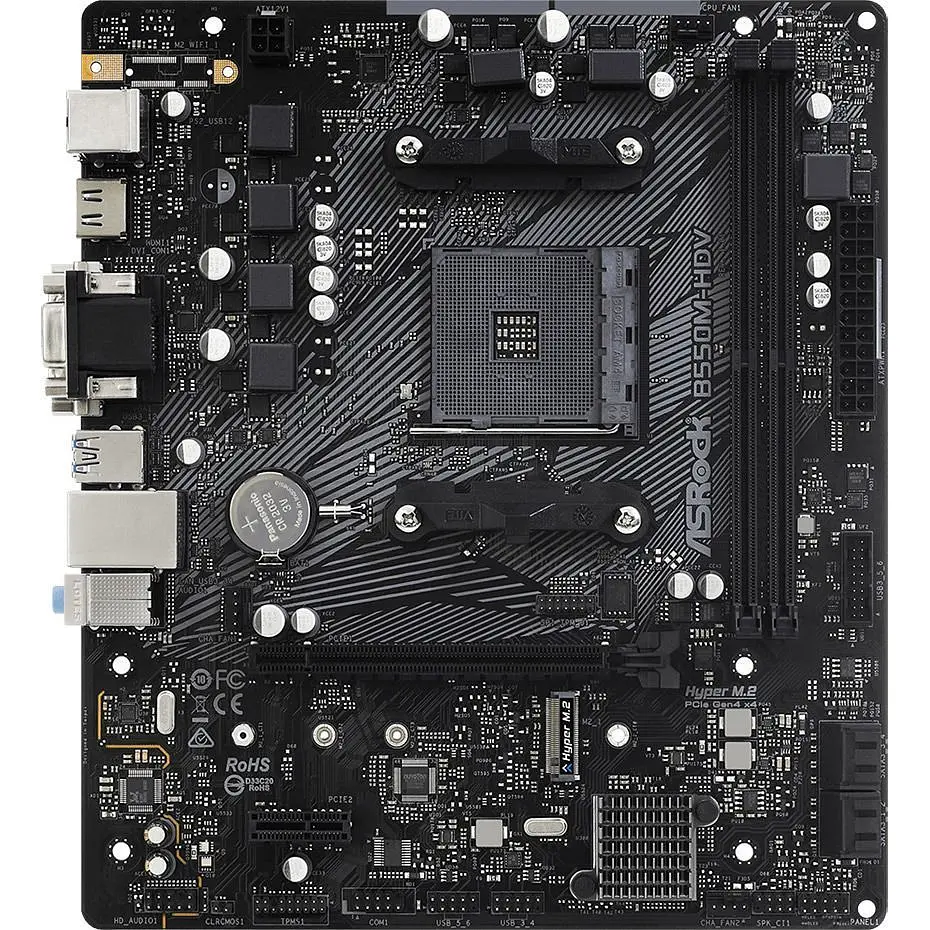 Материнська плата ASRock B550M-HDV [140033] - фото 2