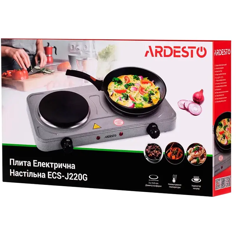 Електроплита Ardesto ECS-J220G - фото 5