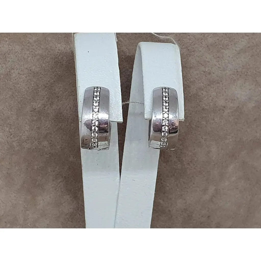 Серебряные серьги Лазурит с фианитами. 29012р - фото 3