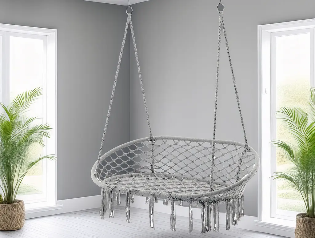 Садова гойдалка GardenLine DUO Grey - фото 3