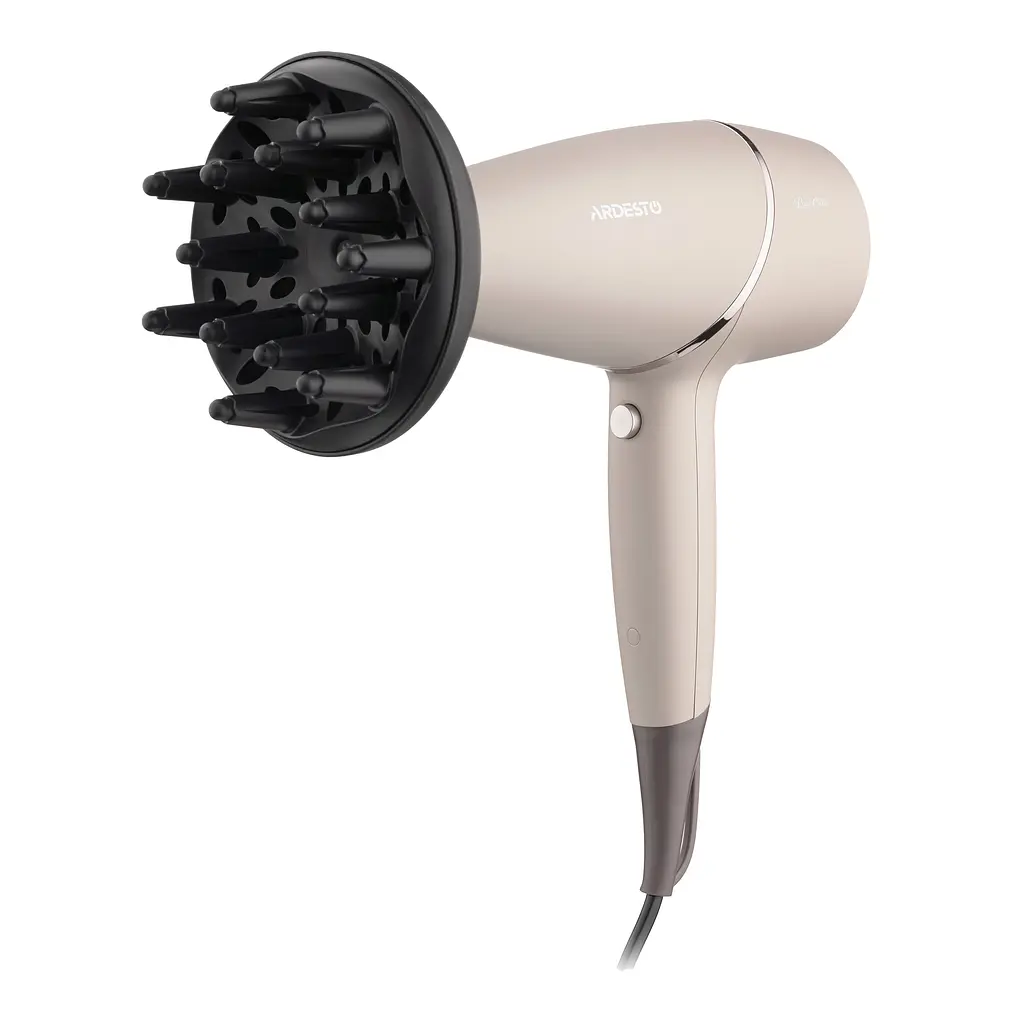 Фен Pearl Cream HD-Y701PERL, 1750-2100Вт, 3 скорости, 3 темп. режима, бежевый ARDESTO teh0017654 - фото 2