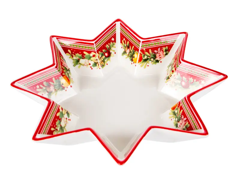 Салатник Lefard Christmas Collection фарфор 26 см (986-122) - фото 2