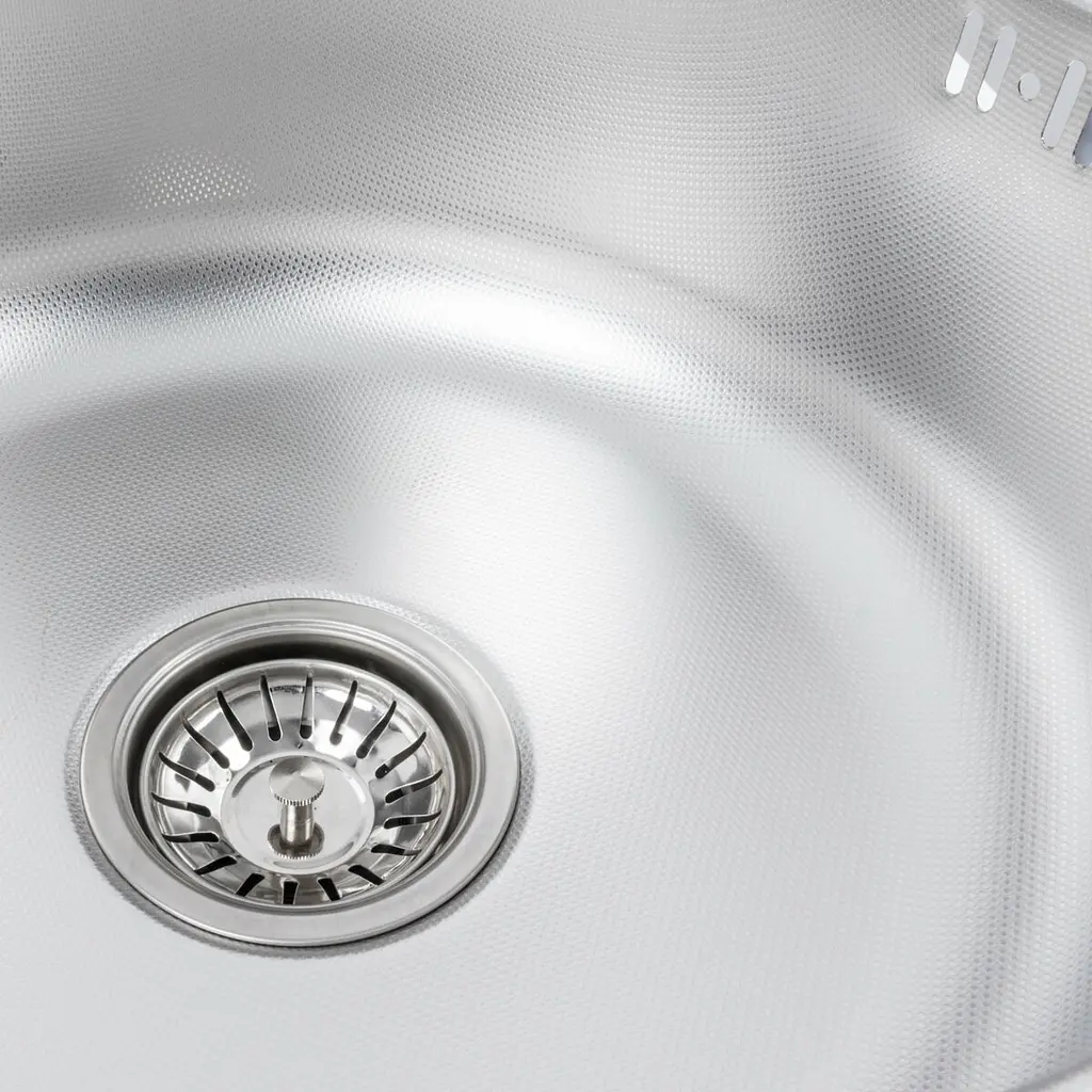 Кухонна мийка з нержавіючої сталі Platinum декор 490 (0,8/180 мм), Decor - фото 5