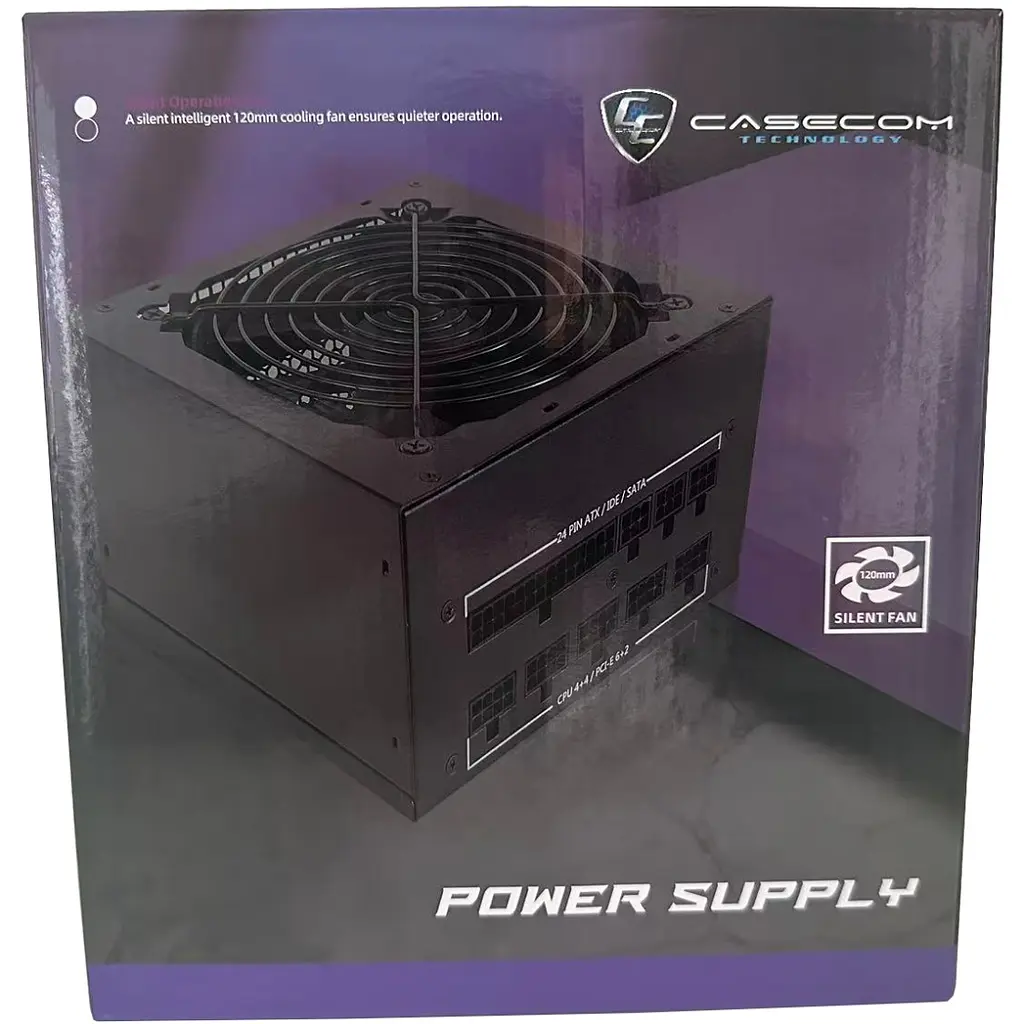 БЖ 700W Casecom, 120mm, Modular, Box - фото 5