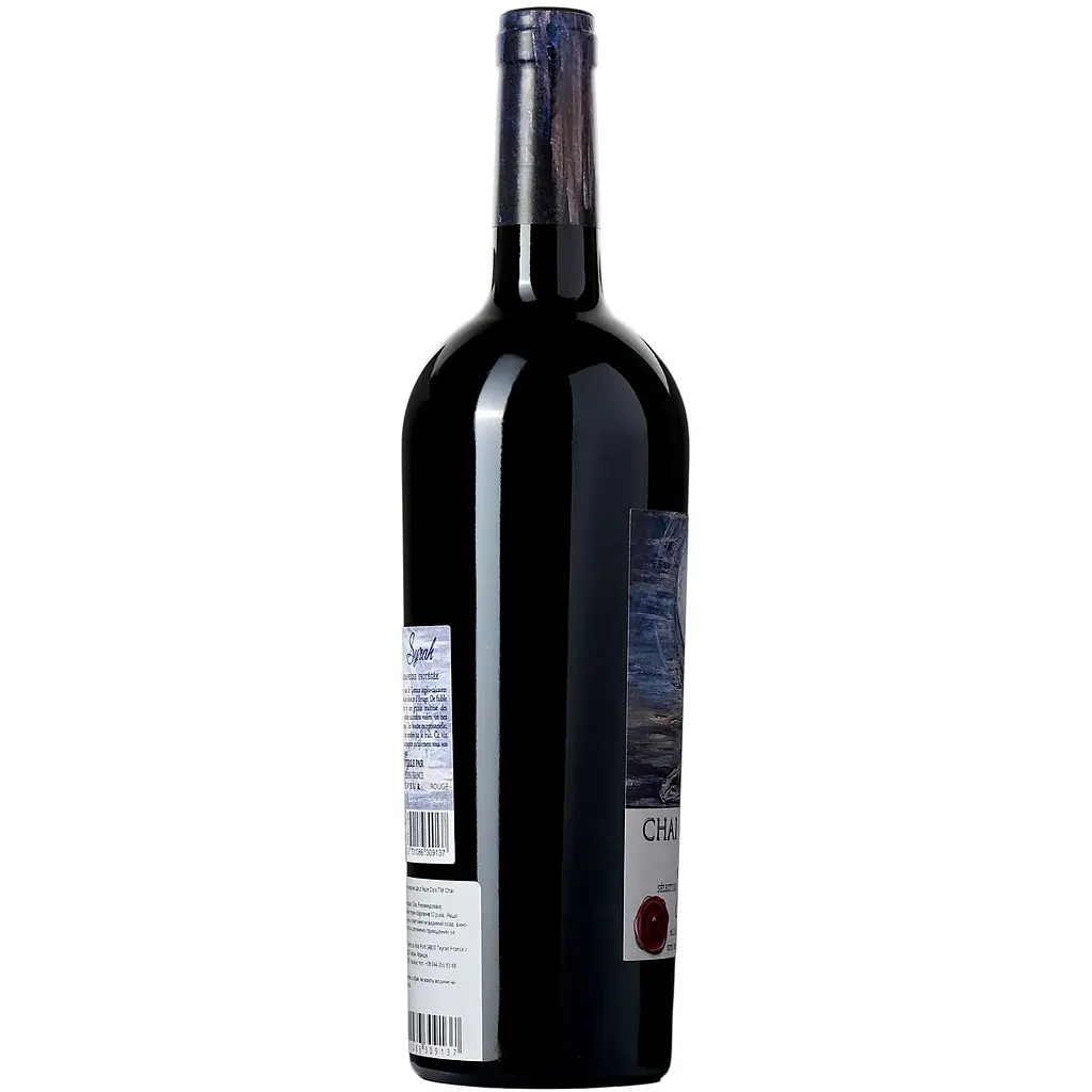 Вино Chai D'oeuvre Syrah Rouge IGP Pays D'Oc, червоне, сухе, 0,75 л - фото 2