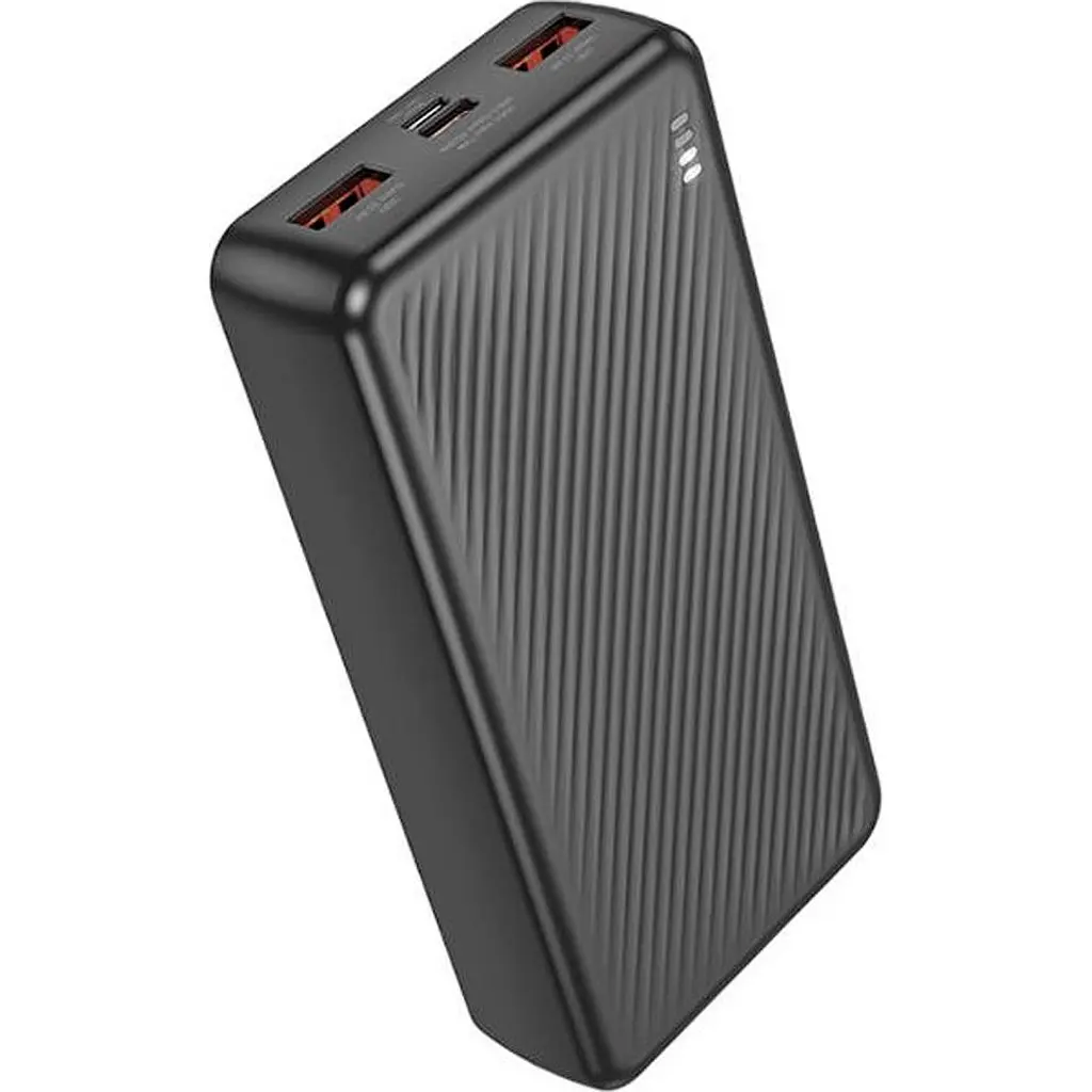 Зовнішній акумулятор Borofone BJ56A Graceful 20000mAh 22.5W Black [130213] - фото 6