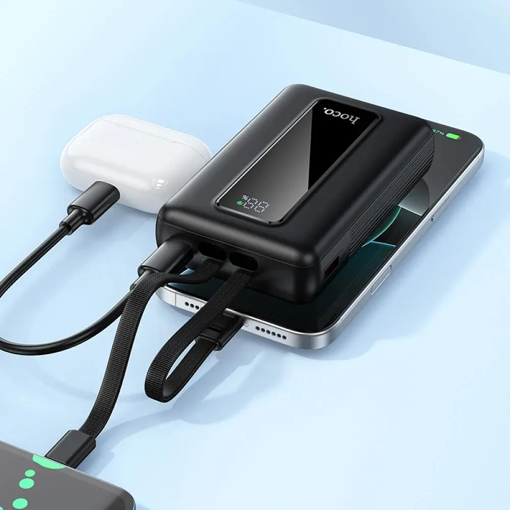 Внешний аккумулятор Hoco J162A Balance 20000mAh 22.5W Black [161221] - фото 8