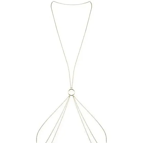 Ланцюжок для тіла Bijoux Indiscrets Magnifique 8 Body Chain - Gold - фото 2