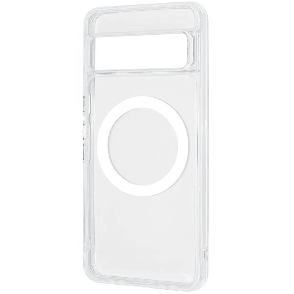 Чохол WAVE Clear Case (PC+TPU) with Magnetic Ring Google Pixel 8 Pro