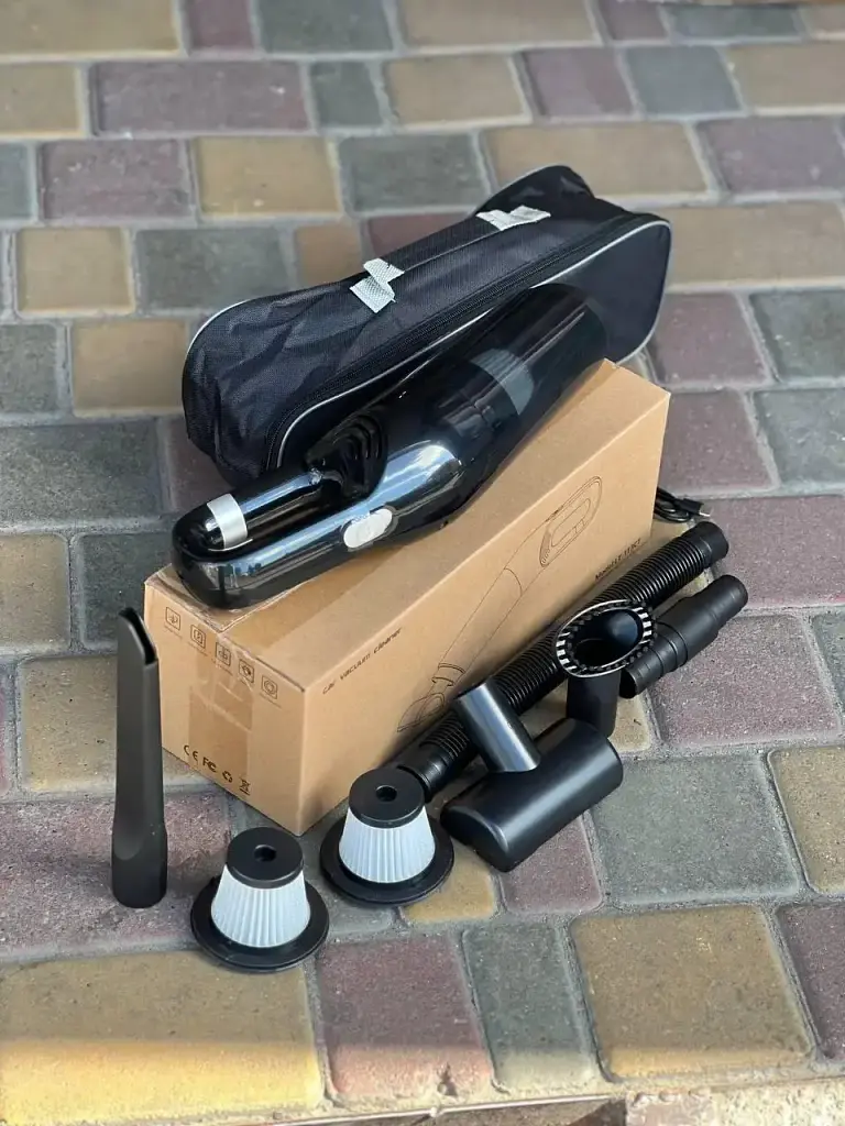 Пылесос автомобильный Golon Digital Vacuum cleaner set AND-66-20 беспроводной аккумуляторный - фото 5