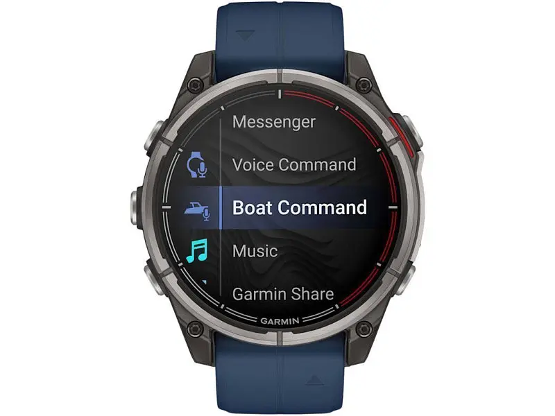 Спортивний годинник Garmin Quatix 8 51 mm AMOLED Marine GPS Smartwatch (010-02905-91) - фото 2