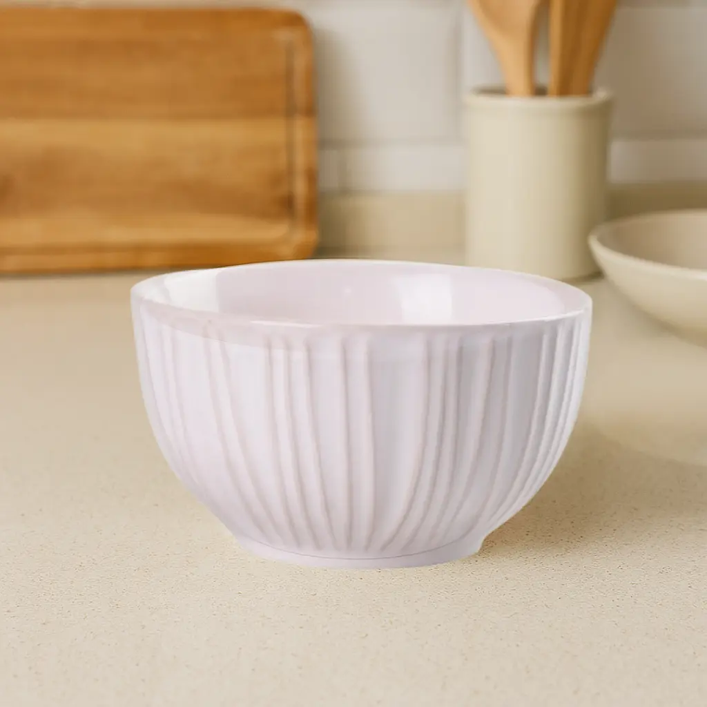 Салатниця порцелянова 11,5 см, білий TS Kitchen HP637 - фото 3