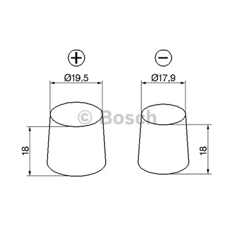 Акумулятор автомобільний Bosch 60А (0 092 S40 040) - фото 3