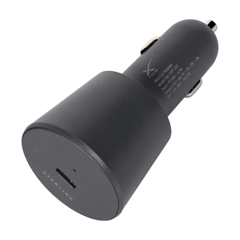 Комплект Starlink Mini Car Adapter і кабель Mini USB-C 5 м для живлення Starlink mini (73-00577) - фото 4