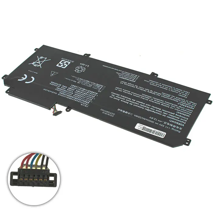 Акумулятор Asus C31N1610 (ZenBook UX330CA) 11.55V 3000 mAh Black - фото 2