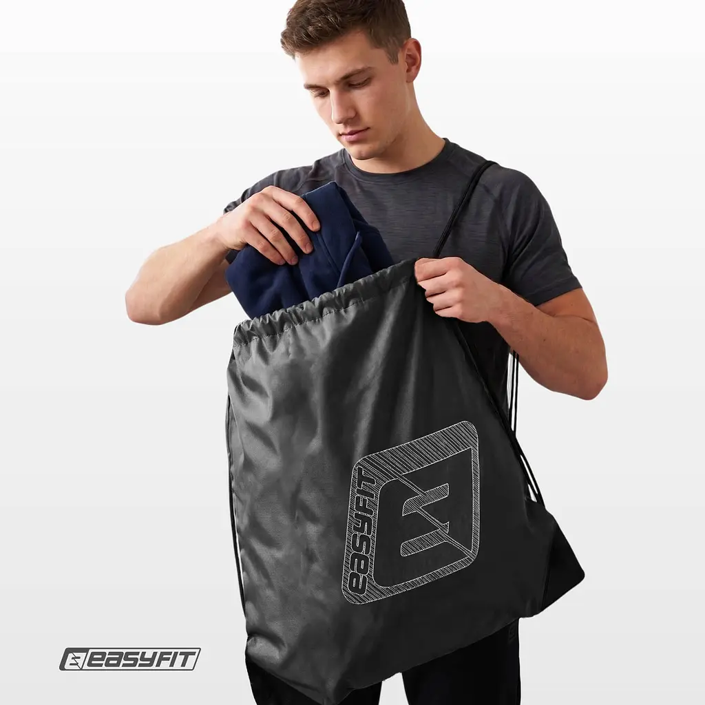 Спортивний рюкзак-мішок на зав'язках EasyFit 56х44 см - фото 5