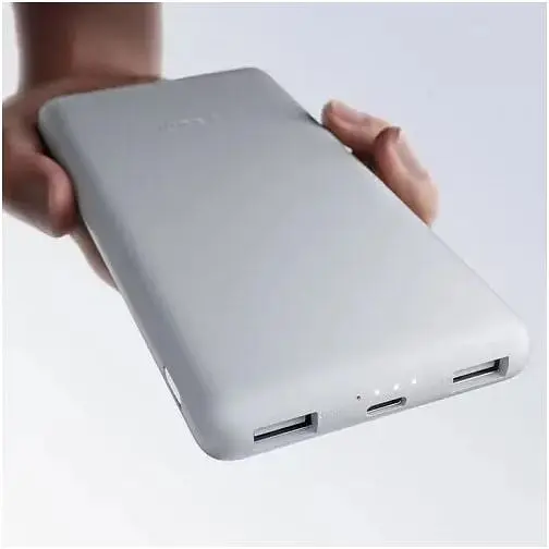 Портативна батарея Xiaomi 10000mAh 22.5W Lite (BHR9350GL) світло-сіра - фото 6