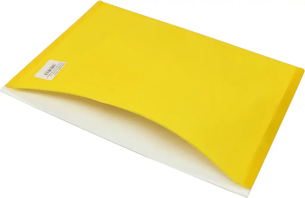 Папка-конверт А4 конверт на кнопці O35206 Optima, 2 відділи (4044572552064) Жовтий - фото 3