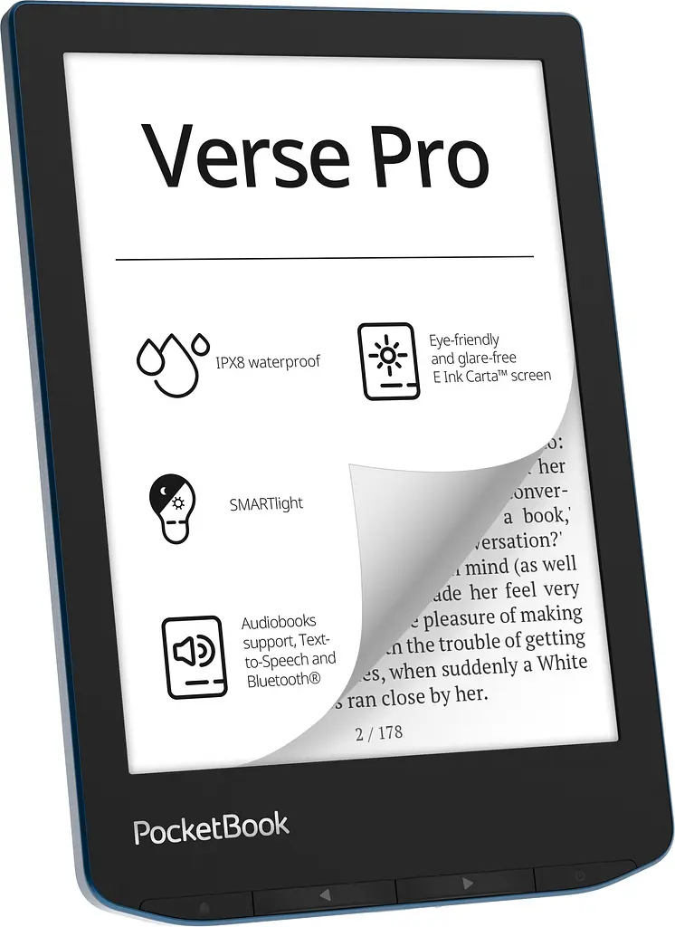 PocketBook Електронна книга 634, Azure - фото 4