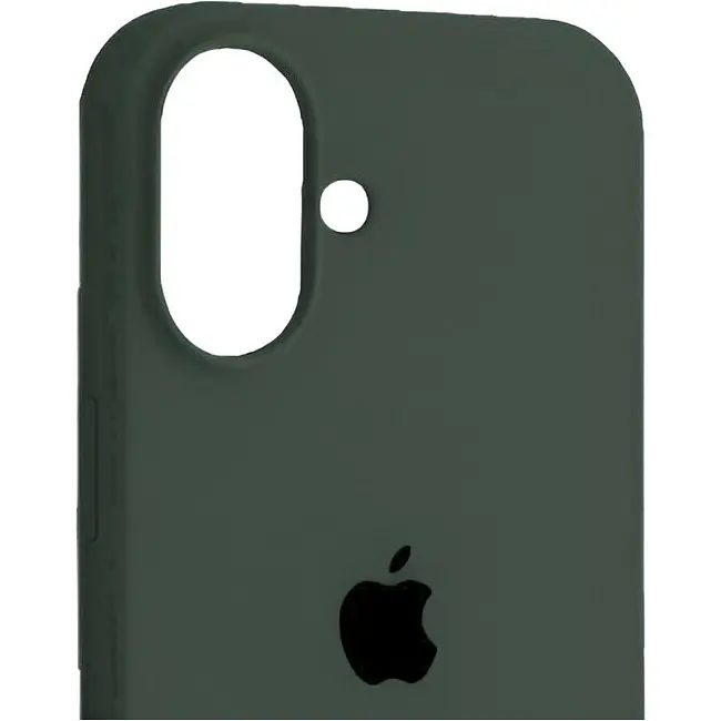 Чохол Silicone Case для Apple iPhone 16 Cyprus Green AA [115081] - фото 3