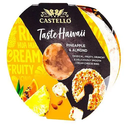 Крем-сир Castello Taste Hawaii aнанас 125 г - фото 2