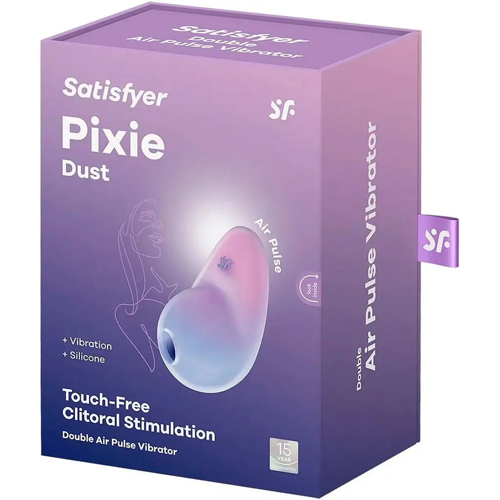 Вакуумний стимулятор Satisfyer Pixie Dust Violet/Pink (SO8972) [108372] - фото 6
