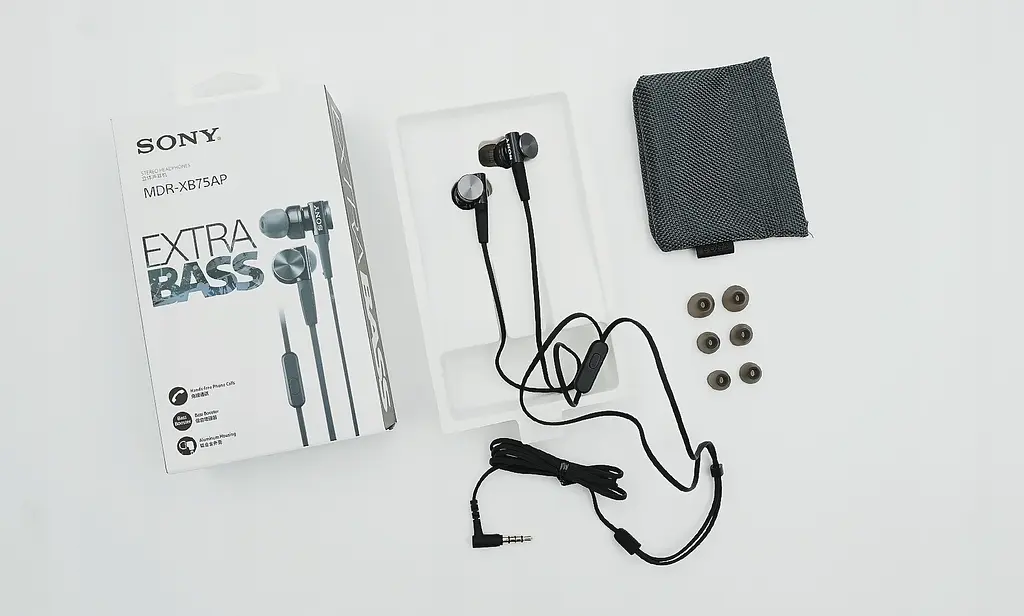 Наушники Sony MDR-XB75AP Black - фото 2
