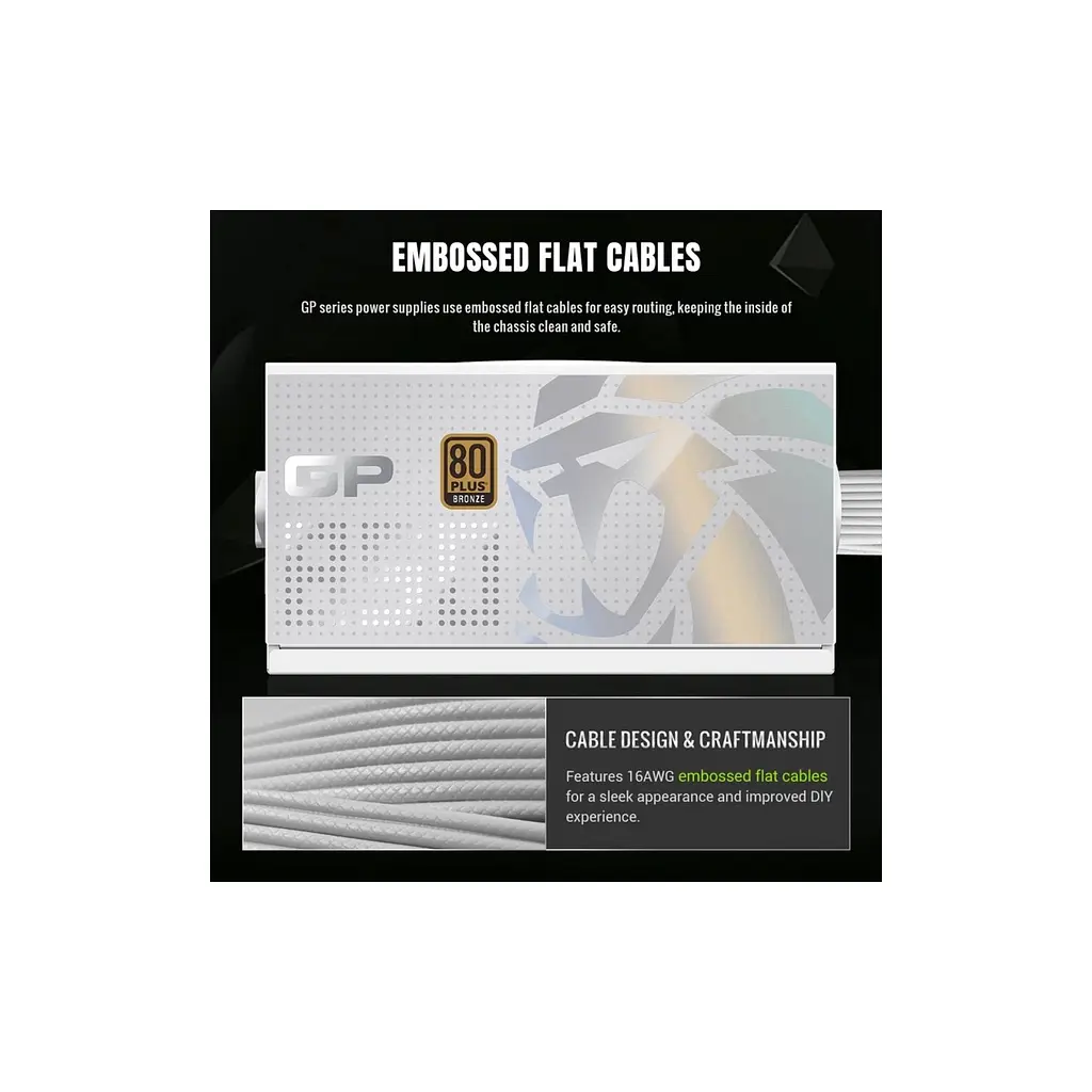 Блок питания Gamemax 850W (GP 850B WH) - фото 10