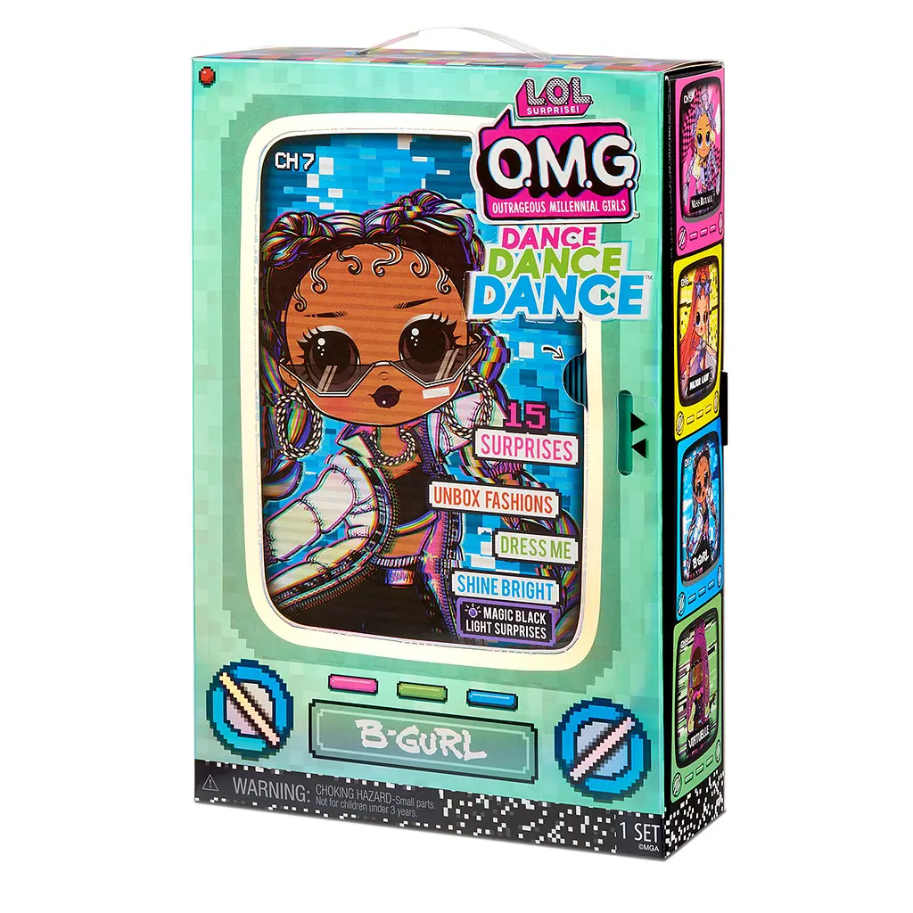 Игровой набор с куклой L.O.L. Surprise O.M.G. Dance Брейк-данс Леди (117858) - фото 7