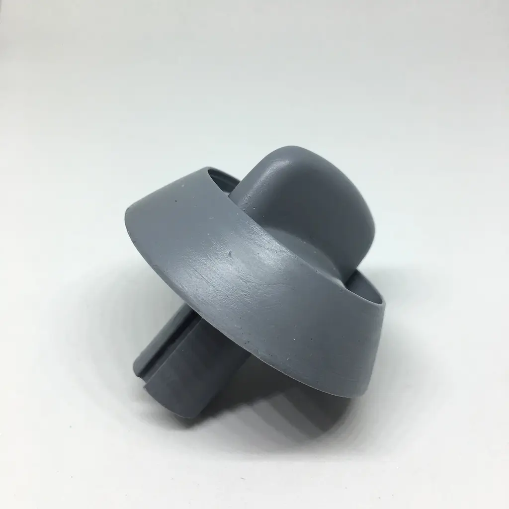 Ручка регулировка + лимб для плиты Ardo A5540G6, A5640G6, C6640G6, A554VG6, общая длина 54 мм, серая, 326158500 - фото 2