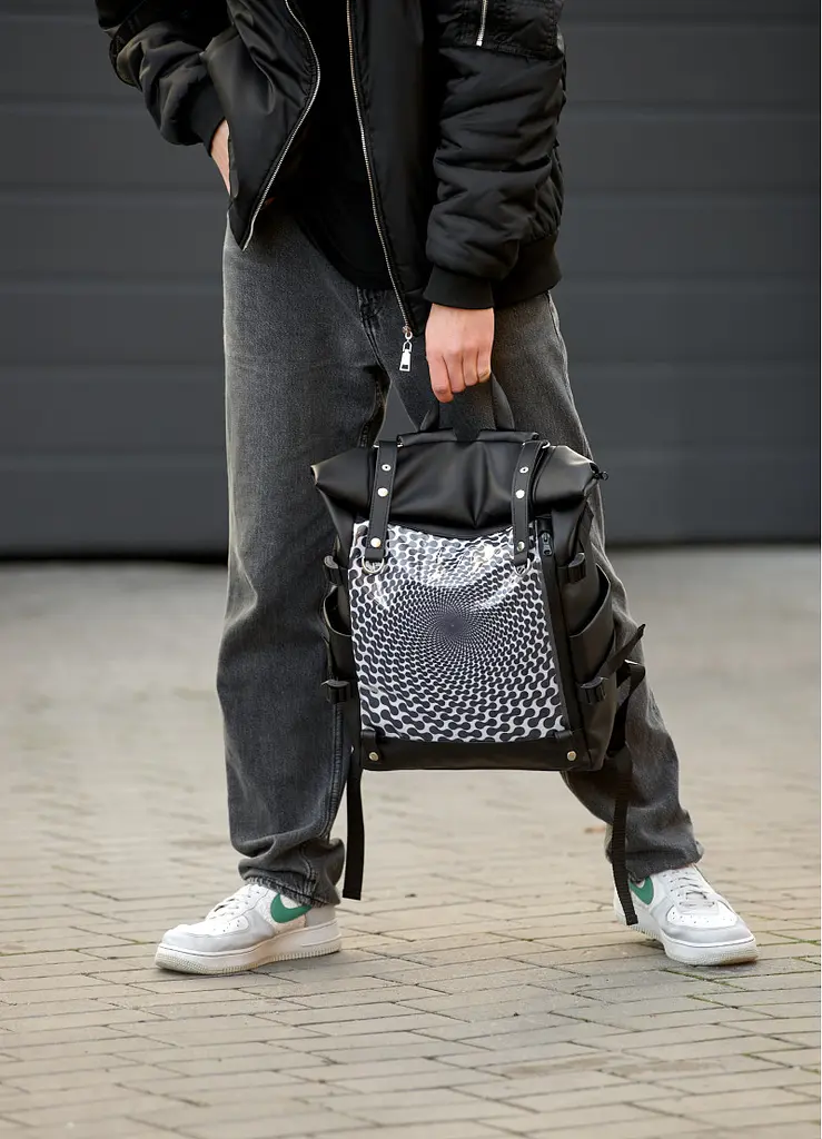 Чоловічий рюкзак Sambag ROLLTOP HACKING 41 х 30 х 16 см (24460122m) - фото 3