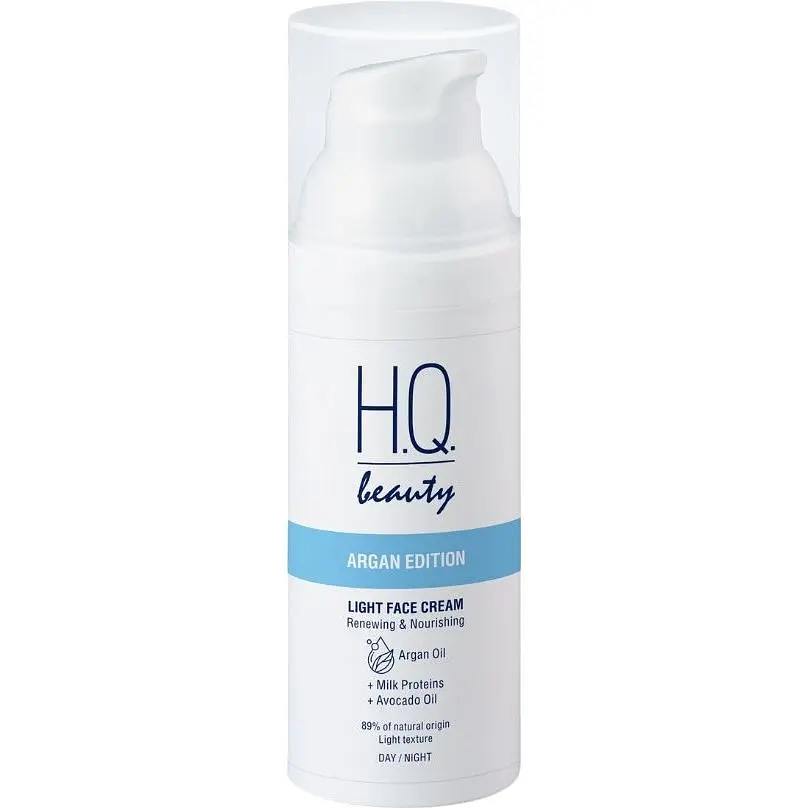 Легкий крем для лица H.Q. Beauty Argan Edition восстановление и питание 50 мл - фото 2