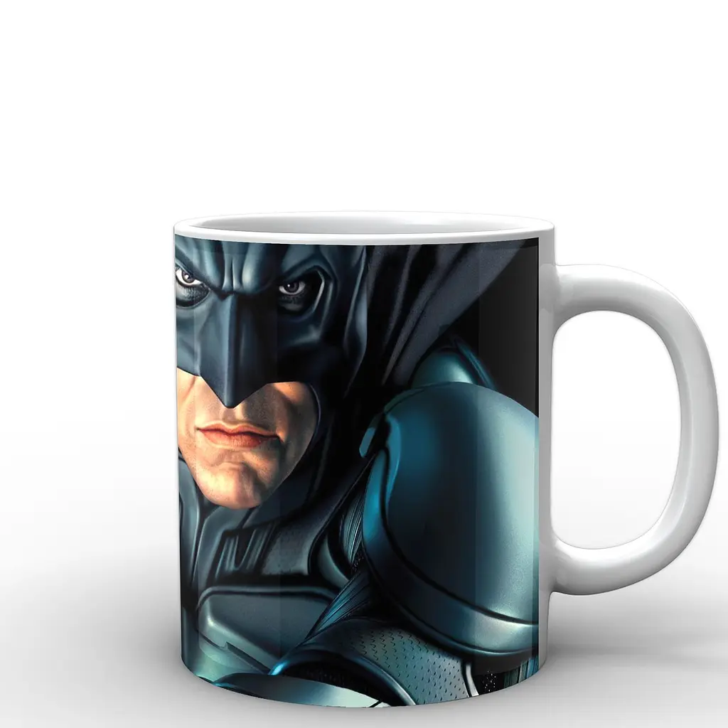Кухоль GeekLand Бетмен Batman Бетмен супергерой BM.02.038 330 мл білий - фото 3