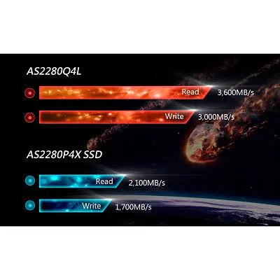 Накопитель SSD M.2 2280 512GB Apacer (AP512GAS2280Q4X-1) - фото 3