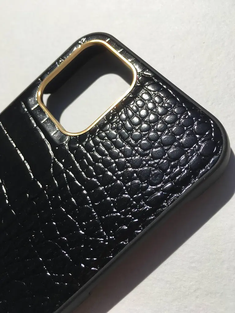 Протиударний чохол iDeal of Sweden Atelier MagSafe для iPhone 12 Pro Neo Noir Croco - фото 7