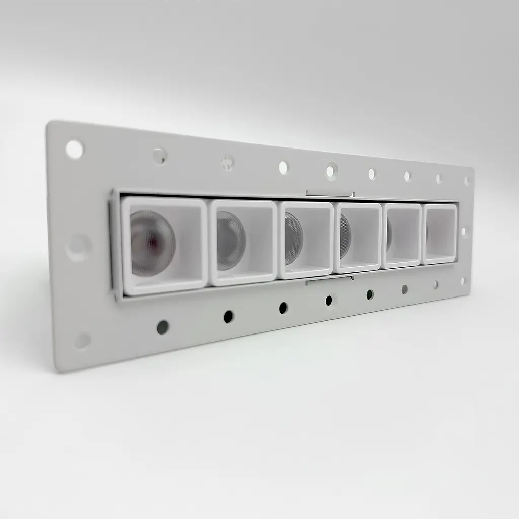 Вбудований світильник Skarlat RSL74146 6x2W WH 3000K - фото 3