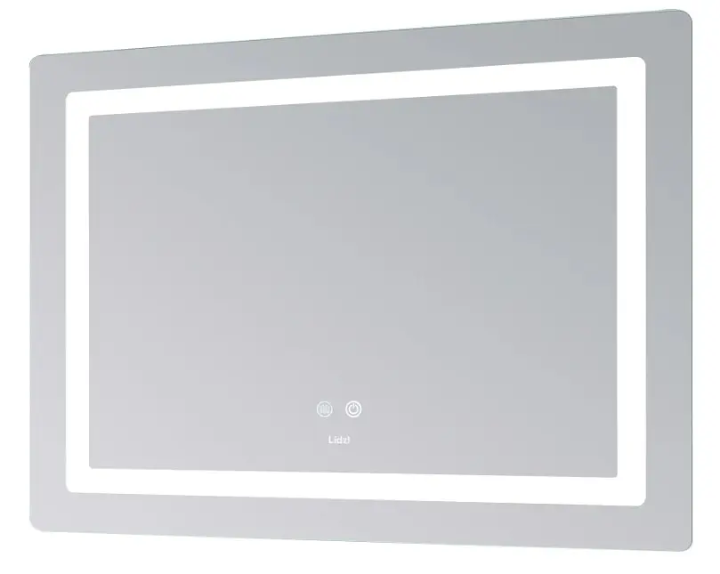Дзеркало Lidz Kubis (KU2) 1000х800 мм з LED-підсвічуванням Touch LD78LF6141008048450 - фото 4