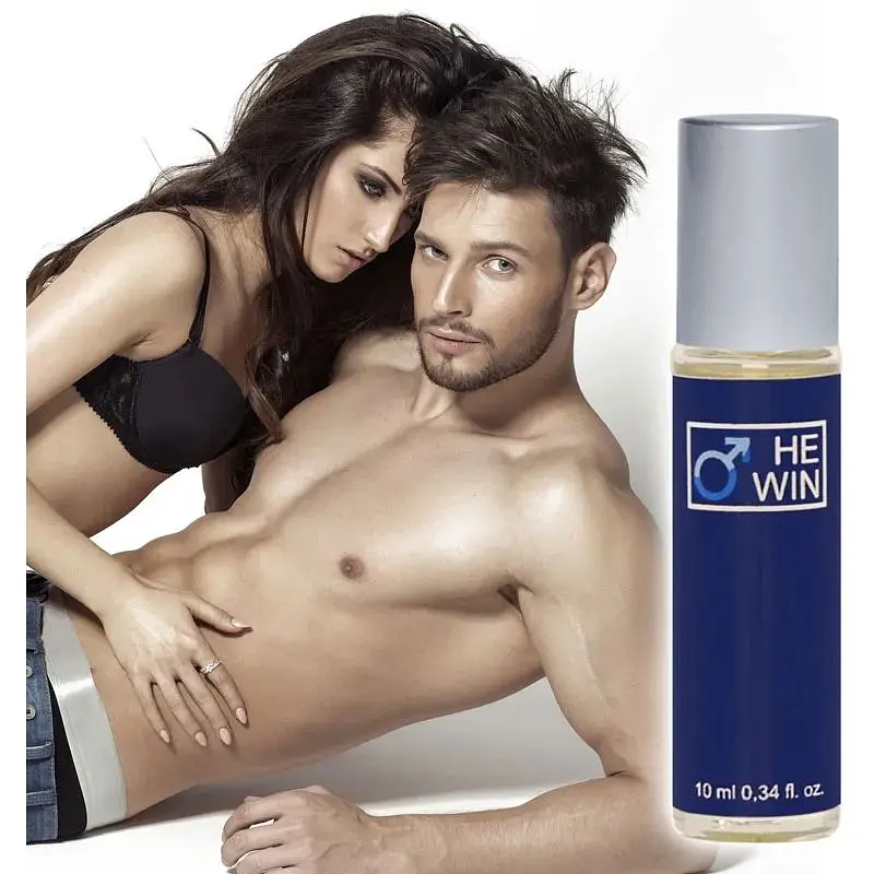 Духи з феромонами для чоловіків Aurora He Win roll-on DZ, 10 ml - фото 3