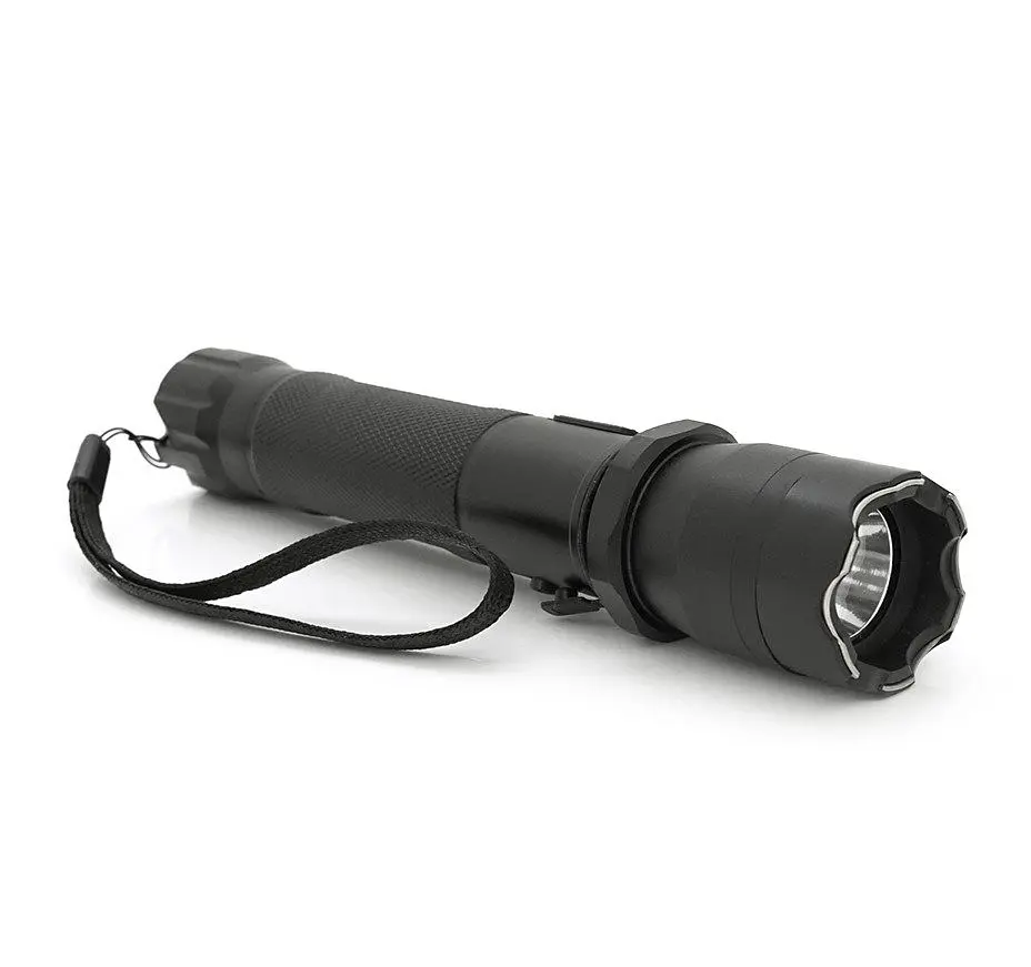 Фонарик ручной с отпугивателем Voltronic BL1102-ХPE 3W, 1 режим, 18650 2800mah, Black, IP44, СЗУ+АЗУ - фото 4