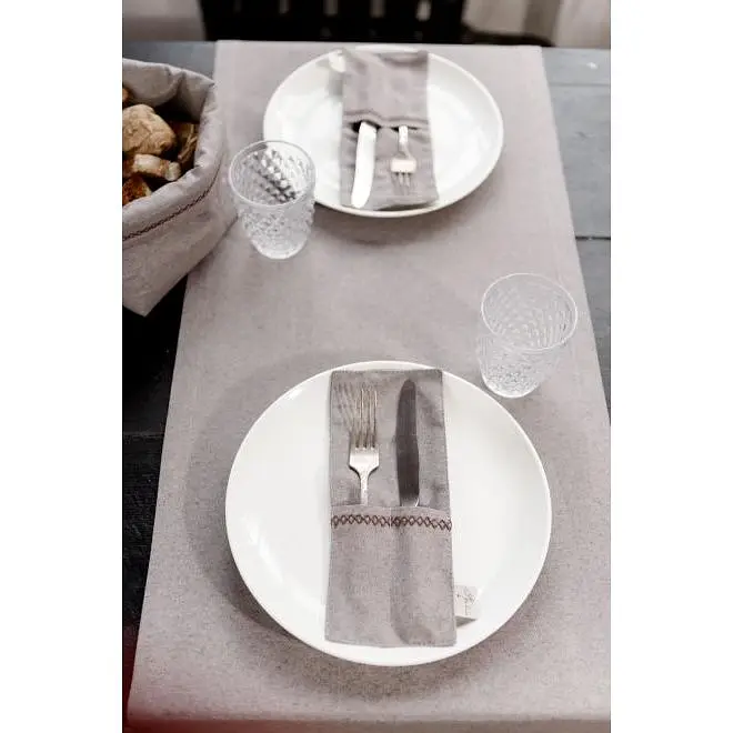 Ранер Прованс RINO 140х40 см коричневий (38538) - фото 4