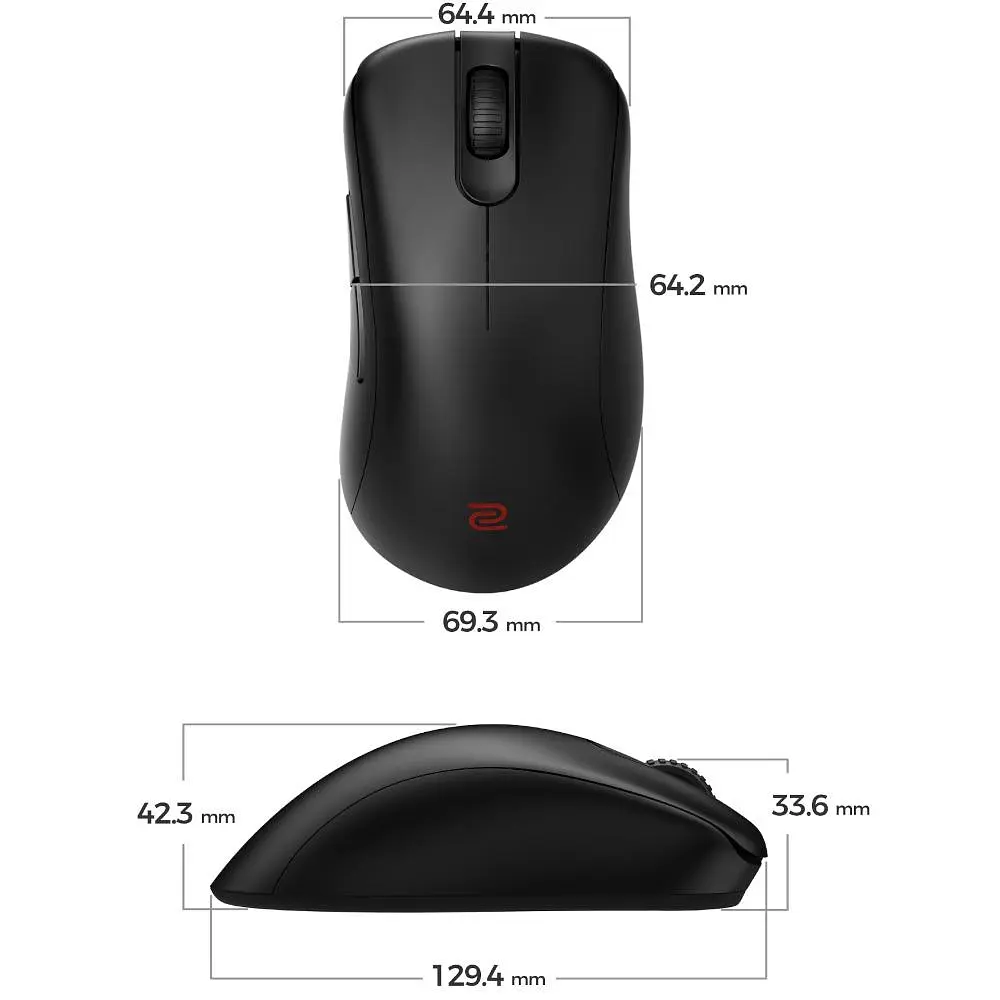 Миша Zowie EC1-DW Black (9H.N4TBE.A2E) - фото 5